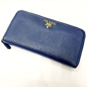 PRADA プラダ ブルー 長財布