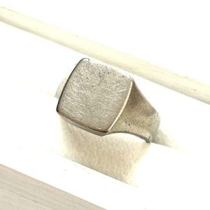 Pt850 プラチナ 印台 リング