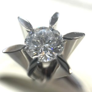 Pt900 プラチナ900 ダイヤ リング