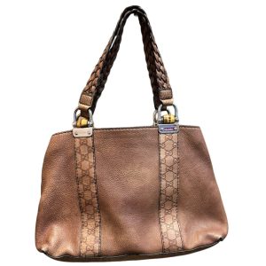 グッチ　トートバッグ　バンブー