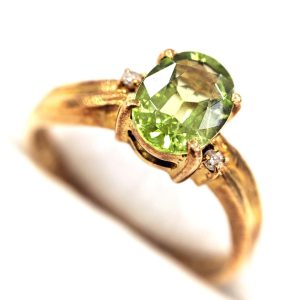 K18 ペリドットリング