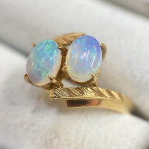 K18 オパール リング 18金 750