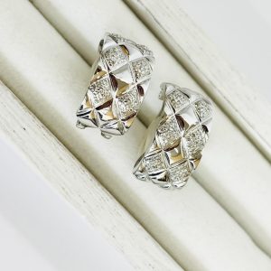 K18WG イヤリング