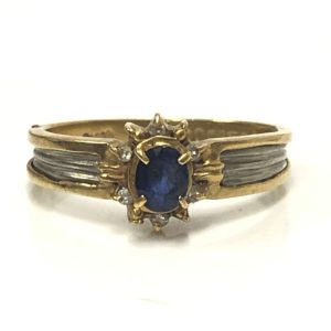 K18 Pt900 サファイアリング｜前橋市敷島町