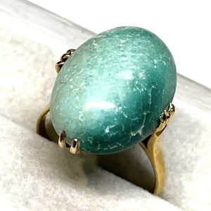 K18 18金 メノウ 瑪瑙 リング 指輪