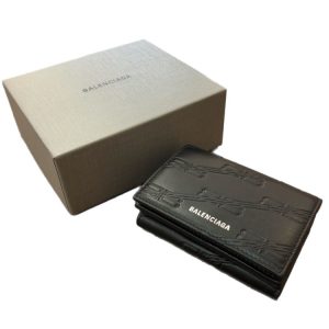 BALENCIAGA バレンシアガ BB モノグラム  財布  ミニウォレット