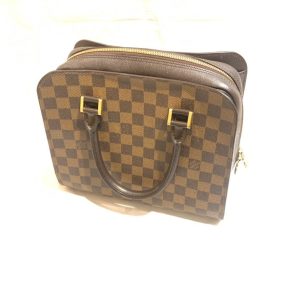 Louis Vuitton ダミエ エベヌ トリアナ ハンドバッグ