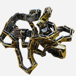 K18ハーフPt850 ネックレス