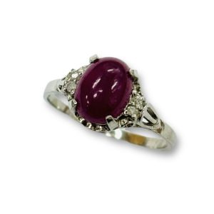 Pt850 ルビー リング アクセサリー