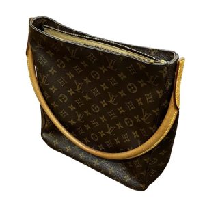(シミあり)Louis Vuitton(ルイ・ヴィトン) モノグラム ルーピングGM