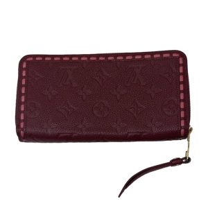 Louis Vuitton ルイヴィトン ジッピーウォレット アンプラント レザン 長財布