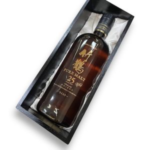 竹鶴25年 箱付き ピュアモルト ウイスキー