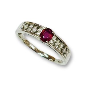 Pt900 ルビー リング アクセサリー