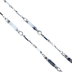 K18WG 18金ホワイトゴールド ネックレス