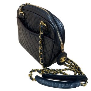 CHANEL(シャネル) ラムスキン チェーンショルダーバッグ