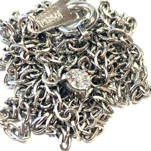 Pt850 ネックレス メレダイヤモンド