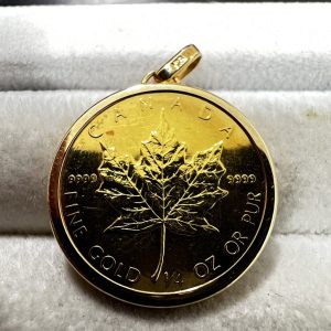 K24メープル金貨1/4ozトップ