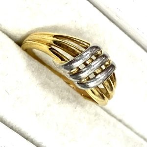 K18ベースPt800コンビリング