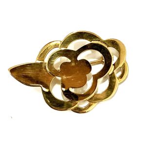 K18 デザインブローチ