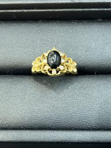 K18オニキスリング