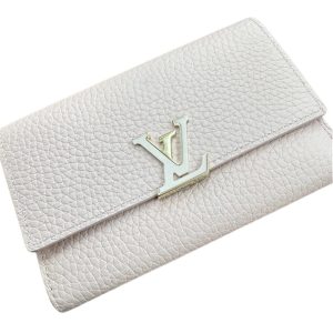 LOUIS VUITTON(ルイヴィトン) ポルトフォイユ・カプシーヌ コンパクト M82361　折りたたみ財布