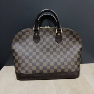 Louis Vuitton　アルマ　ダミエ　エべヌ　ハンドバッグ