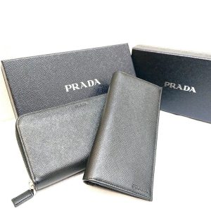 PRADA プラダ ジッピーウォレット 二つ折り財布