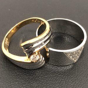 Pt900/K18リング まとめ