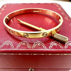 K18 カルティエ LOVEブレスレット｜川口市並木