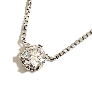 Pt900 プラチナ ダイヤモンドネックレス アクセサリー