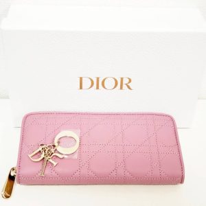 DIOR ディオール カナ―ジュ ラウンドジップ