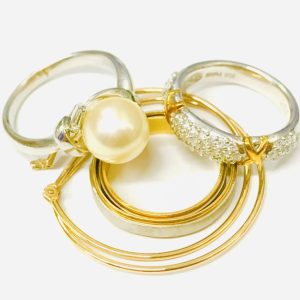 K18 Pt850 リング ネックレス アクセサリーおまとめ