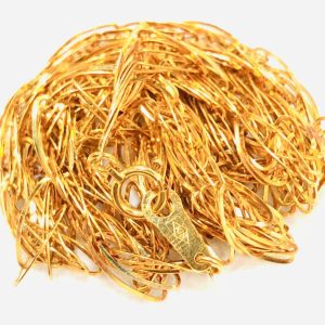 K18 ゴールドネックレス アクセサリー