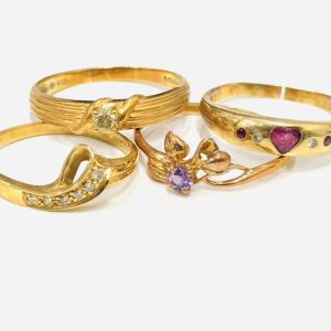 K18 ジュエリー リングおまとめ