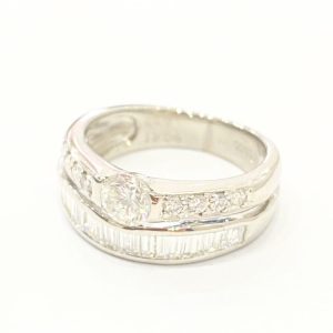 Pt900 ダイヤ リング