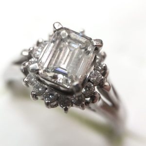 Pt900 プラチナ900 ダイヤモンド リング 指輪