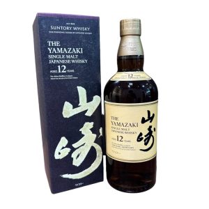 (ラベル擦れ) サントリーウィスキー 山崎12年