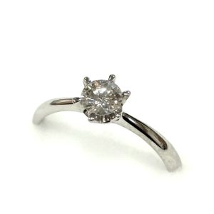 Pt900 プラチナ ダイヤ0.358ct リング