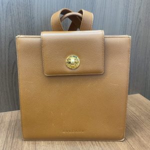 ブルガリ ブラウン リュック