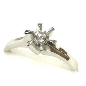 Pt900 ダイヤ0.17ct リング