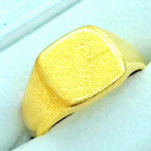 K24 印台リング 純金