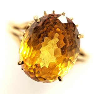 K18 シトリンリング