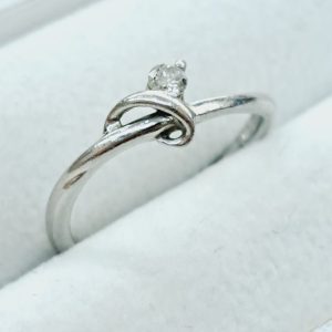 Pt900 ピンキーリング