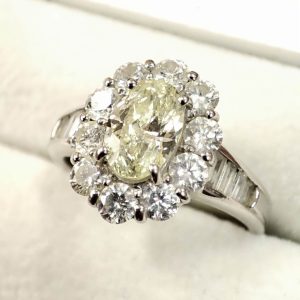 Pt900 ダイヤリング