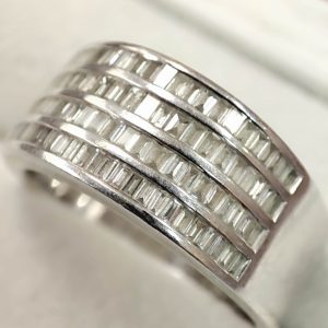 K18WG ダイヤリング