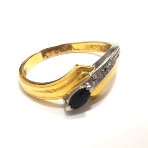K18Pt900 18金プラチナ900 コンビ リング