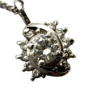 ダイヤネックレス 0.31ct プラチナ