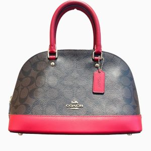 COACH F27583 シグネチャー ハンドバック ブラウン/レッド 秋田市