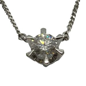 ダイヤモンド ネックレス Pt950 ダイヤ