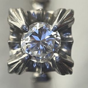 Pt850 プラチナ ダイヤモンド リング アクセサリー ジュエリー